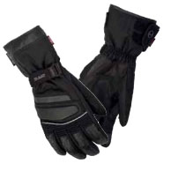 GANTS MOTOS Funen Gore-tex noir, marque Dane